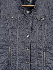 Vorschaubild 3 von Damen Steppjacke Übergangsjacke Gr. 38 Blau Casual