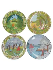 Vorschaubild 1 von Heinrich Sammelteller Set 4 Stück Faszination Natur Landleben