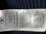 Vorschaubild 5 von Damen Pullover Gr. 36/S Blau Casual Strick V-Ausschnitt