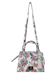 Vorschaubild 1 von Damen Henkeltasche Mehrfarbig Blumenmuster Elegant 31x23 cm