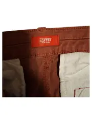 Vorschaubild 3 von Damen Stoffhose Chino Braun Gr. W24/32/XXS Baumwolle Casual