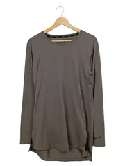Vorschaubild 1 von Dri-Fit Langarmshirt Herren Gr. M Grau Sportshirt Training