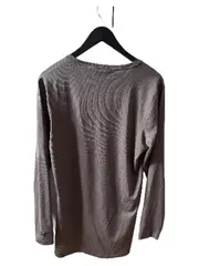 Vorschaubild 2 von Dri-Fit Langarmshirt Herren Gr. M Grau Sportshirt Training