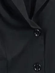 Vorschaubild 4 von Damen Business Blazer Gr. 42 Schwarz Polyester Elasthan