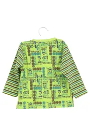 Vorschaubild 2 von Kinder Langarmshirt Gr. 80 Mehrfarbig Racing Streifen