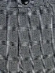 Vorschaubild 5 von Damen Anzughose Kariert Business Grau Größe 38 Slim Fit