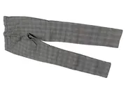 Vorschaubild 2 von Damen Anzughose Kariert Business Grau Größe 38 Slim Fit