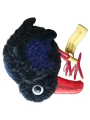 Vorschaubild 1 von Vogel Kuscheltier Klassisch Mehrfarbig 6cm