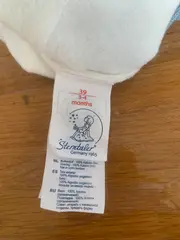 Vorschaubild 4 von Baby Strickmütze Bindemütze Blau Gr. 39 3-4 Monate Bio Baumwolle