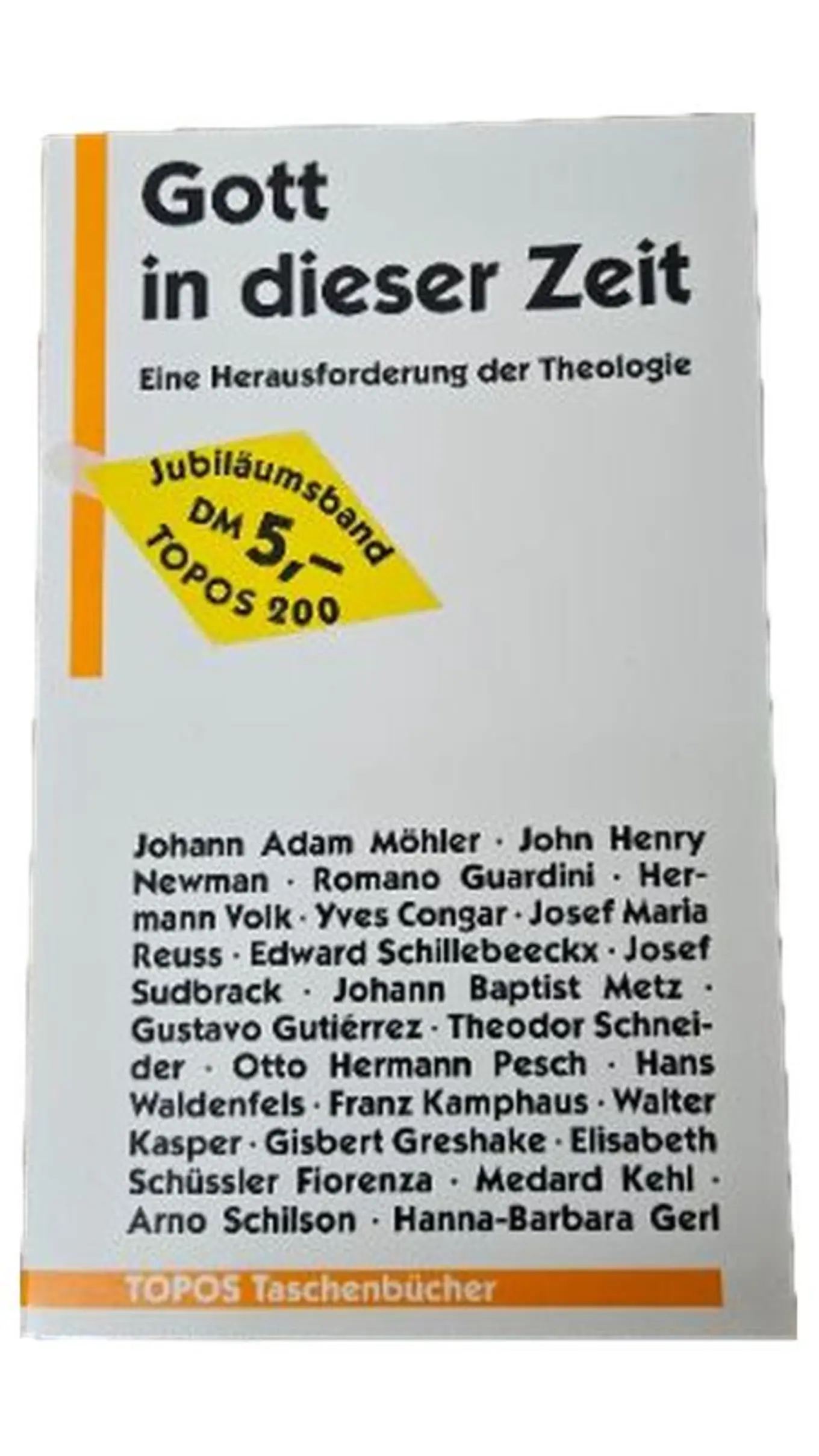 Gott in dieser Zeit Johann Adam Möhler Theologie TOPOS Religionsbuch