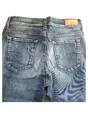 Vorschaubild 3 von Orange Damen Jeans Straight Leg W26 Blau Distressed