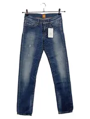 Vorschaubild 1 von Orange Damen Jeans Straight Leg W26 Blau Distressed
