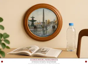 PORCELAINE DE PARIS Wandteller