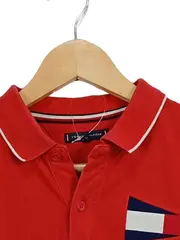 Vorschaubild 3 von Poloshirt Kinder Rot Gr. 152 Casual Logo-Print