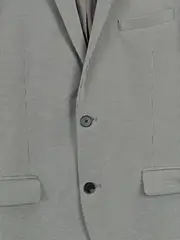 Vorschaubild 3 von Herren Sakko Gr. 48/M Grau Modern Business Blazer Jackett