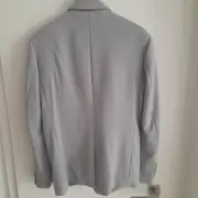 Vorschaubild 2 von Herren Sakko Gr. 48/M Grau Modern Business Blazer Jackett