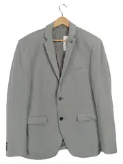 Vorschaubild 1 von Herren Sakko Gr. 48/M Grau Modern Business Blazer Jackett