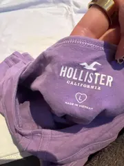 Vorschaubild 3 von Damen Top mit Trägern Lila Gr. 40 L Cropped Casual