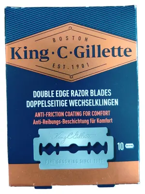 KING C. GILLETTE Ersatzklinge
