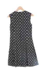 Vorschaubild 2 von Damen Freizeitkleid Gr. 34/XS Schwarz Grafisch Elegant Casual