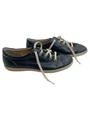 Vorschaubild 1 von Damen Sneaker Low Leder Blau Gr. 41 Schnürschuhe Casual