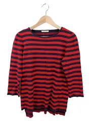 Vorschaubild 1 von Damen Pullover Gr. 38/M Mehrfarbig Gestreift Casual Streetwear