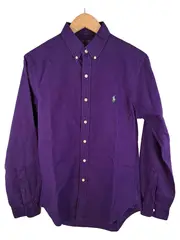 Vorschaubild 1 von Herren Hemd Slim Fit Lila Größe S Button-Down