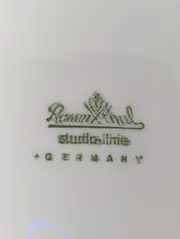 Vorschaubild 2 von Studio-Linie Kuchenteller Weiß Porzellan Blumenmuster 19 cm
