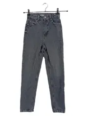 Vorschaubild 1 von Damen Jeans Regular Fit Grau Größe 32 Casual