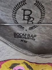 Vorschaubild 6 von Damen T-Shirt Pop Art Print Grau Gr. XS Streetwear