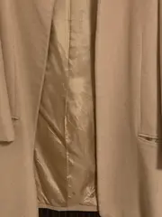 Vorschaubild 4 von Damen Übergangsmantel Beige Wolle Kaschmir Angora Gr. 40 L