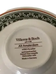 Vorschaubild 5 von Alt Amsterdam Suppentasse mit Untertasse Porzellan Blumen