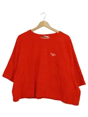 Vorschaubild 1 von Damen Shirt Malibu 1997 Oversized Cropped Rot Gr. L