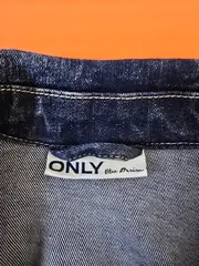 Vorschaubild 3 von Damen Jeansjacke Gr. 34 Blau Casual Langarm