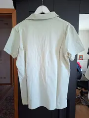 Vorschaubild 2 von Herren Poloshirt Baumwolle Kurzarm Uni Grün Gr. L 50