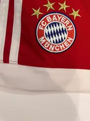 Vorschaubild 3 von Kinder Sport Shorts Rot Gr. 152 Fußball Hose