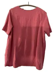Vorschaubild 5 von Damen T-Shirt Herz-Print Rosa Gr. 46/48 Baumwolle