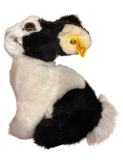 Vorschaubild 1 von Plüschtier Hase 2984/17 schwarz weiß Kuscheltier 17 cm