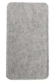 Vorschaubild 2 von Handytasche Damen Grau Filz Herz Vintage Romantisch Charmant