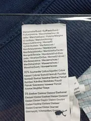 Vorschaubild 7 von Herren Kapuzenpullover Hoodie Blau Gr. 52/L Streetwear Casual