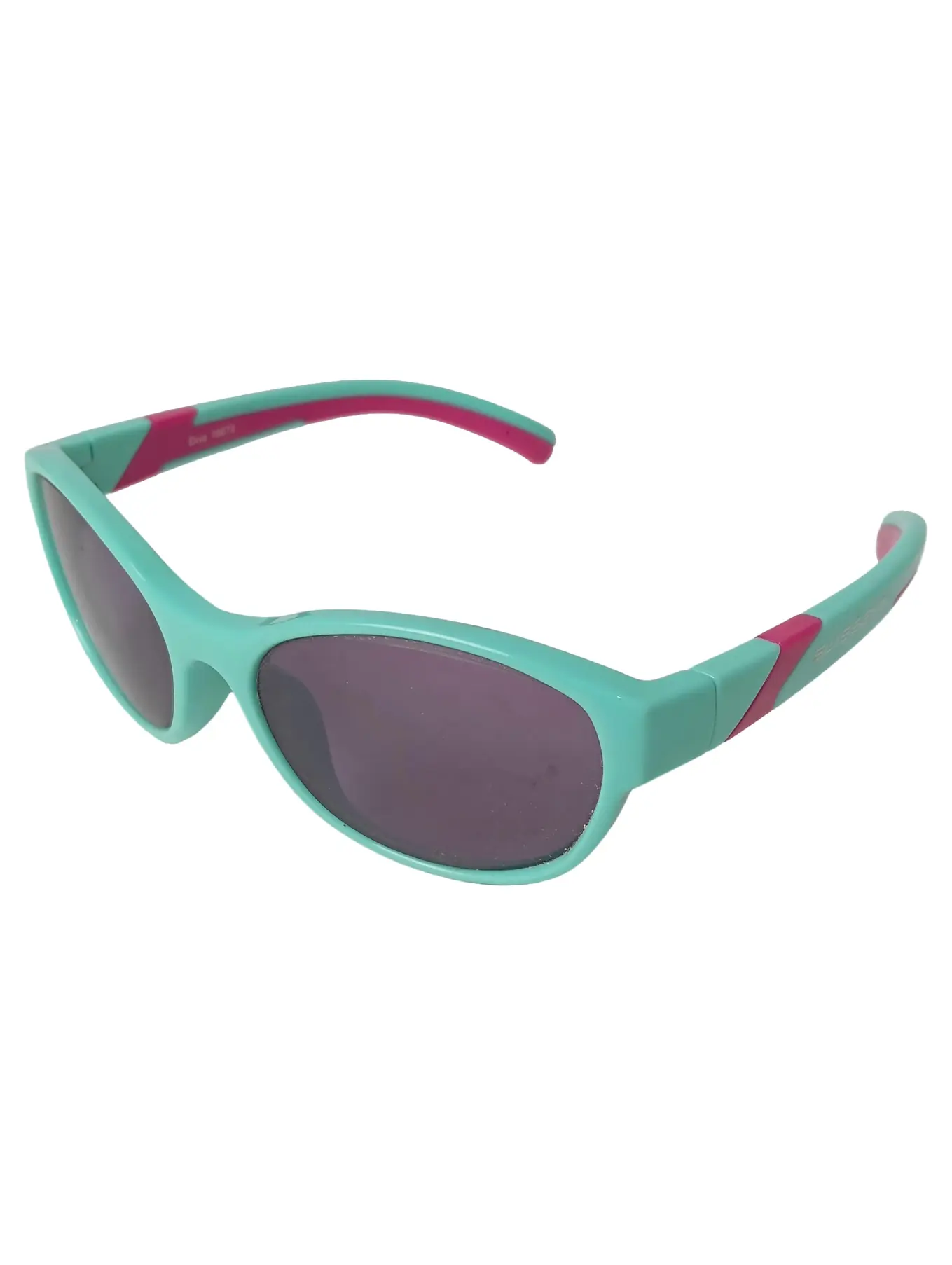 4SWISS Kinder Sonnenbrille Mintgrün Pink Sportlich Modisch