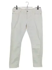 Vorschaubild 1 von Mid Rise Super Skinny Jeans Damen Weiß W31 L28