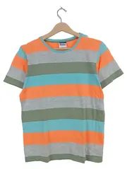 Vorschaubild 1 von Kinder T-Shirt Gr. 146/152 Gestreift Kurzarm Baumwolle Mehrfarbig