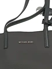 Vorschaubild 3 von Tote Bag Henkeltasche Damen Schwarz Leder Shopper