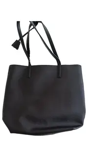 Vorschaubild 2 von Tote Bag Henkeltasche Damen Schwarz Leder Shopper