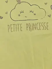 Vorschaubild 4 von Mädchen T-Shirt Gelb Gr. 74 Wolkenmotiv Petite Princesse