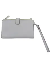 Vorschaubild 2 von Wristlet Clutch Damen Leder Lila Geldbörse Handgelenktasche