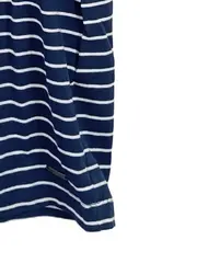 Vorschaubild 5 von Damen Freizeitkleid Gr. 40;L gestreift Blumenmuster blau-weiß