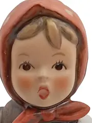 Vorschaubild 4 von Hummel Figur Die kleine Wanderin First Issue 1991 OVP Porzellan