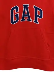 Vorschaubild 3 von Gap Kids Kapuzenpullover Jungen Gr. S Rot Logo Hoodie